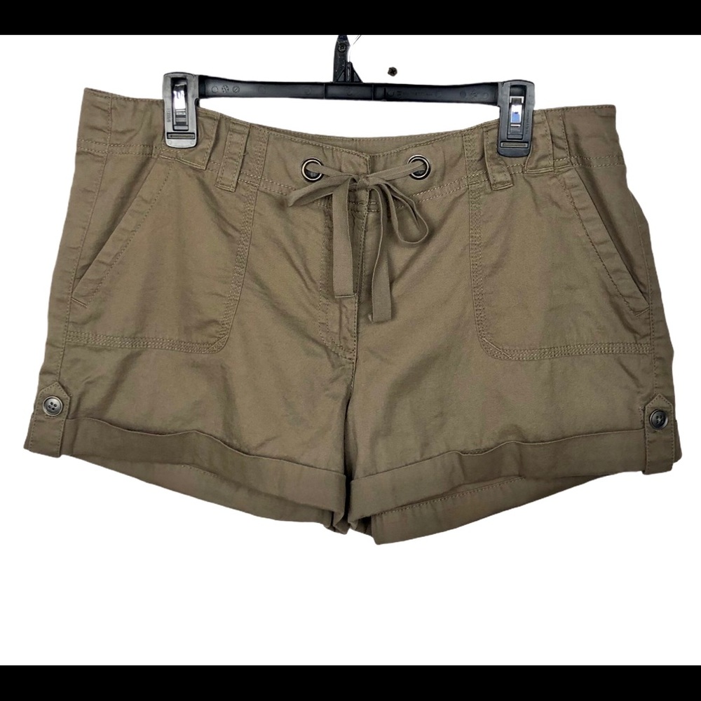 Ann Taylor Olive Green Cargo Shorts